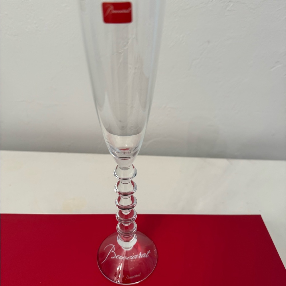 Baccarat Vega Flutissimo Champagne Flute set of 6